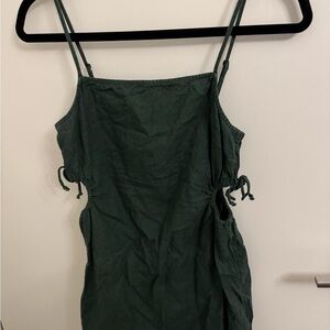aerie Dark Green Dress